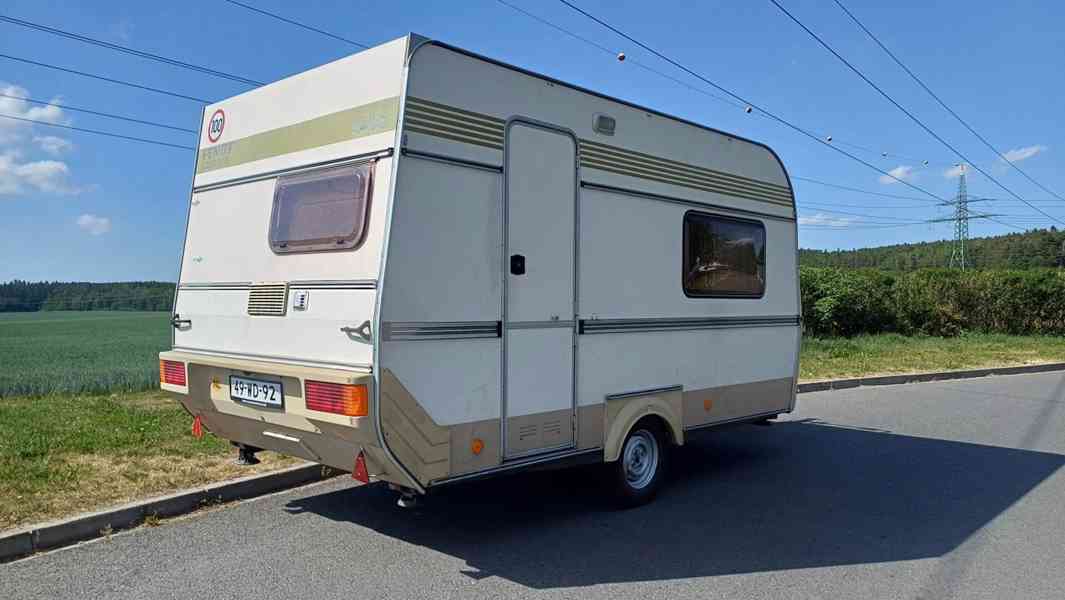 Karavan FENDT + toaleta/markýza/100 km/nová STK - foto 5