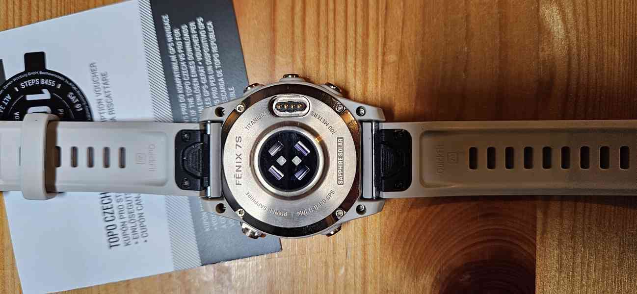 Garmin Fenix 7S Saphire Solar - foto 4