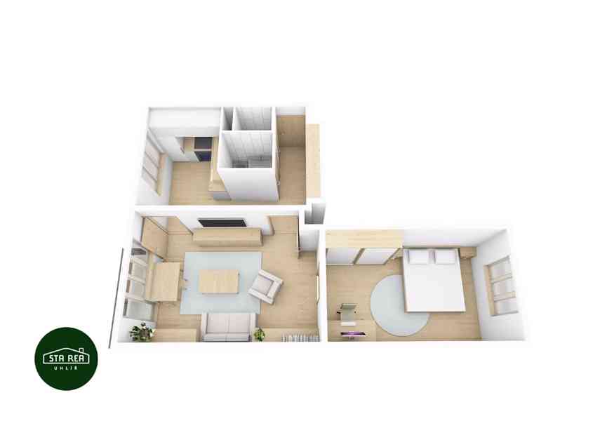 Pronájem bytu 2+1 55 m² - foto 7