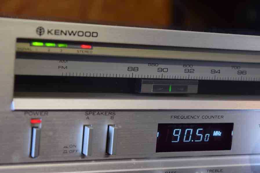 KENWOOD KR-720 LEVNÝ VINTAGE STEREO RECEIVER !!  - foto 5