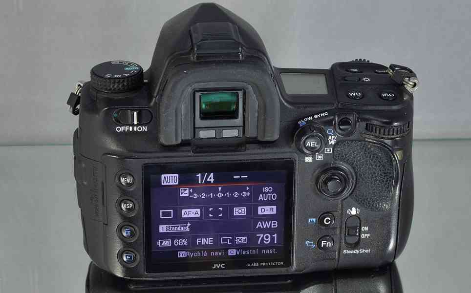 SONY A850 *FX*24,6MPix CMOS*Stabilizace *64000 Exp - foto 8