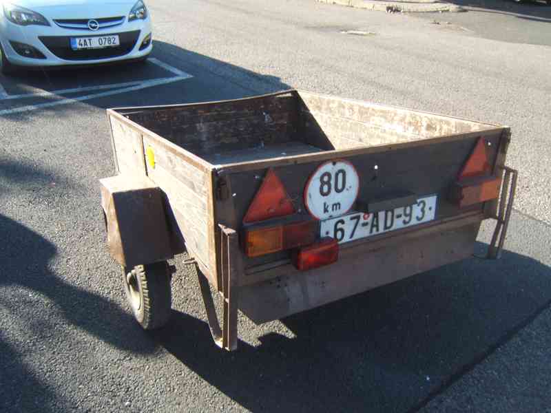 Nákladní přívěs za osobní auto - foto 2