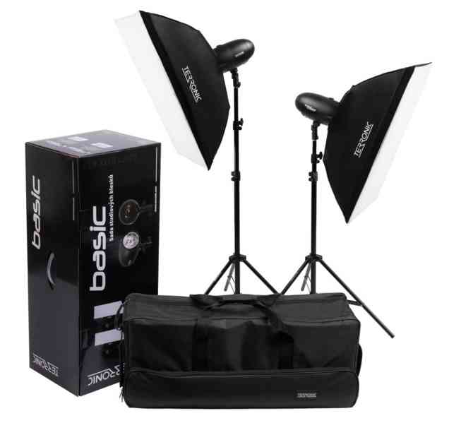 Sestava studiových blesků Terronic Basic 300RF, odpalovač - foto 4
