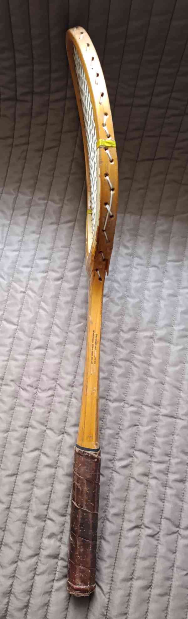 Starožitná tenisová raketa SLAZENGER - foto 6