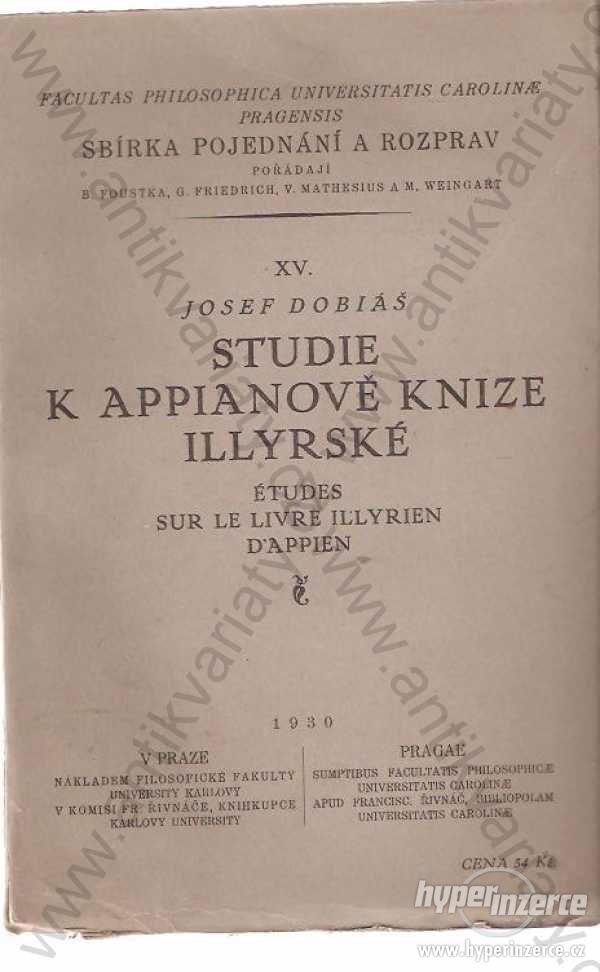 Studie k Appianově knize Illyrské - foto 1