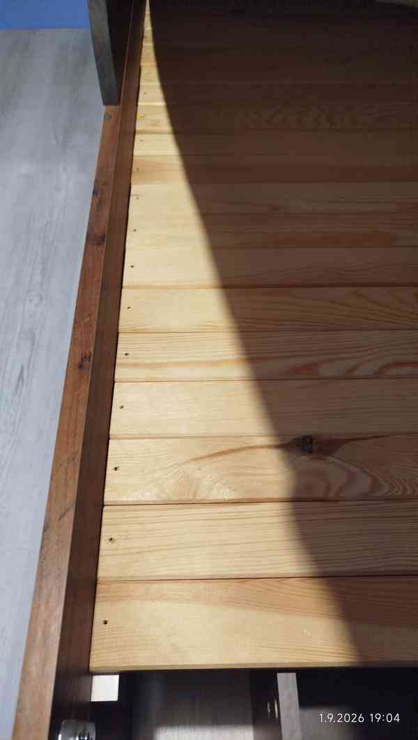 postel Junior 120x200 cm,  barva dřeva/tmavý beton - foto 8