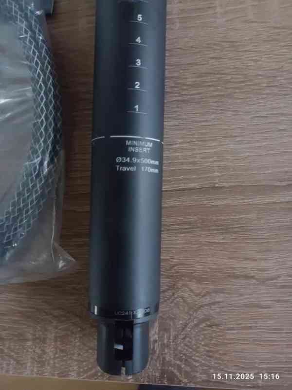 Prodám novou teleskop.  sedlovku Cannondale DownLow 34,9/170 - foto 2