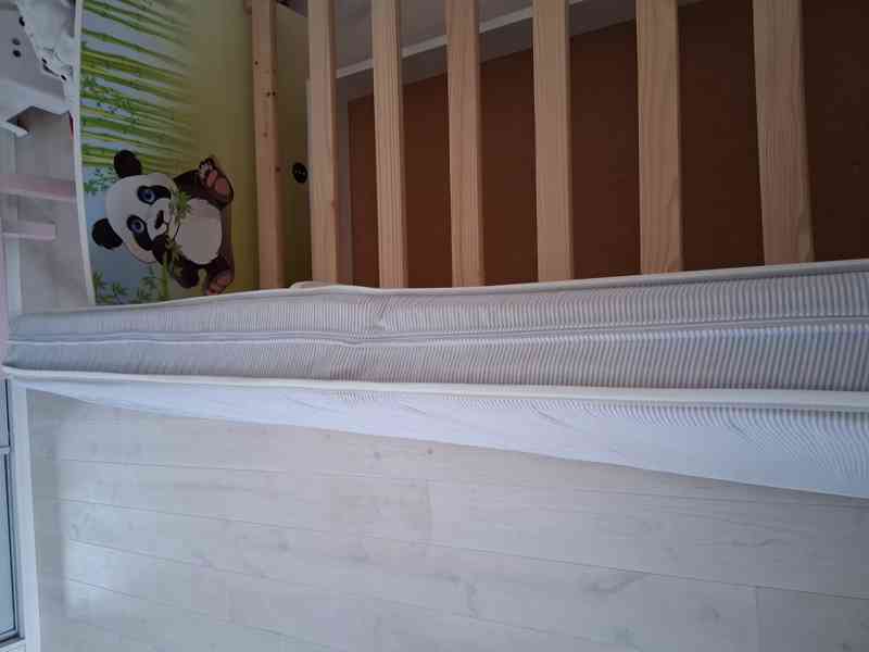 Dětská postel dřevěná komplet - foto 7