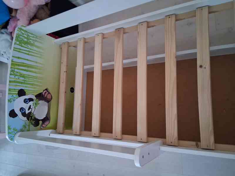 Dětská postel dřevěná komplet - foto 3