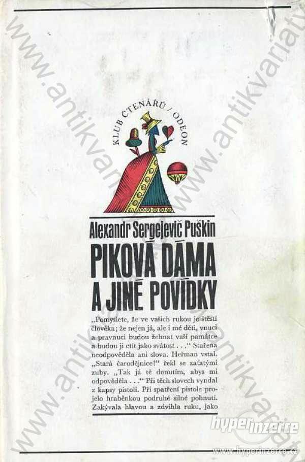 Piková dáma a jiné povídky Alexandr Puškin 1972 - foto 1