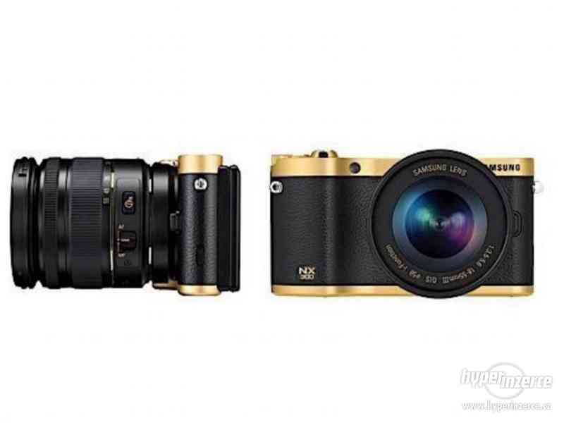 Speciální edice Samsung NX300 Systemkamera Gold - foto 3