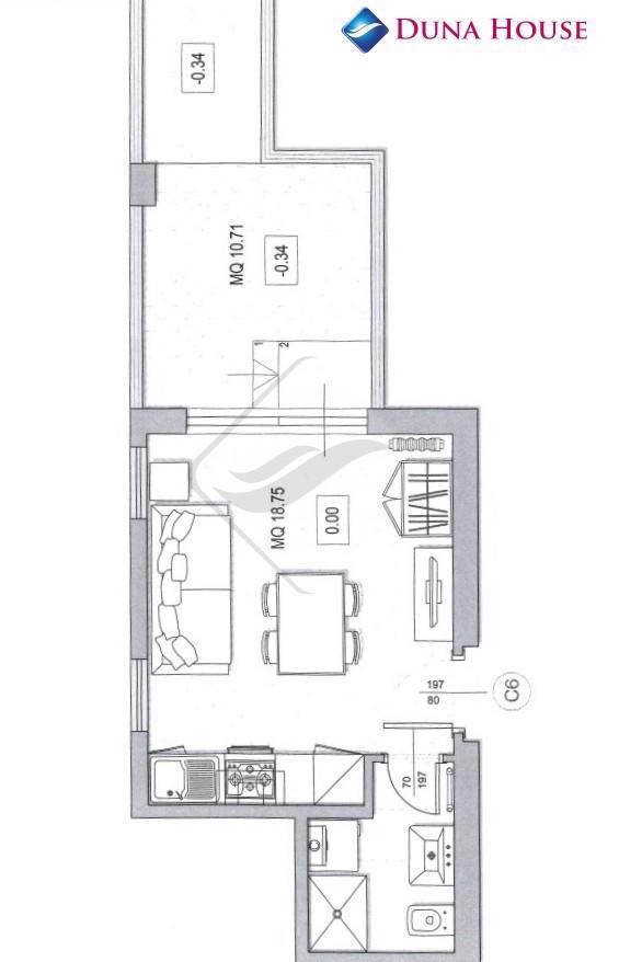 Prodej obchodního prostoru 52 m2 + terasa 22,27 m2, Praha 5. - foto 2