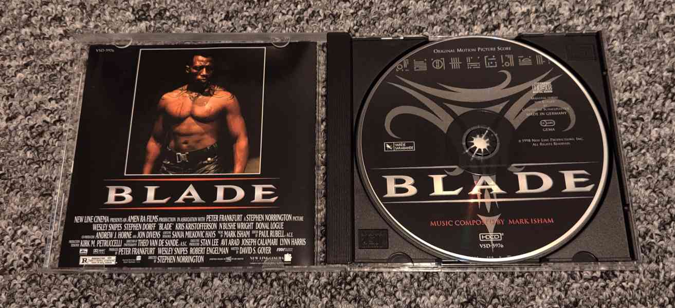 CD Blade - score od Marka Ishama , nové za 149,- - foto 3