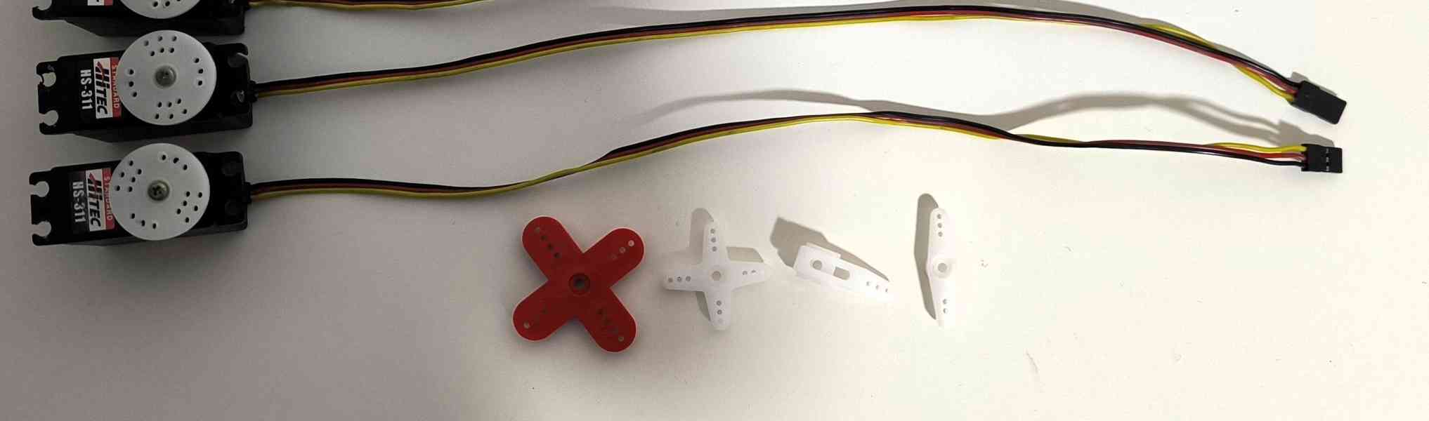 Serva Hitec HS-311 (2ks - cena za oba) - foto 2