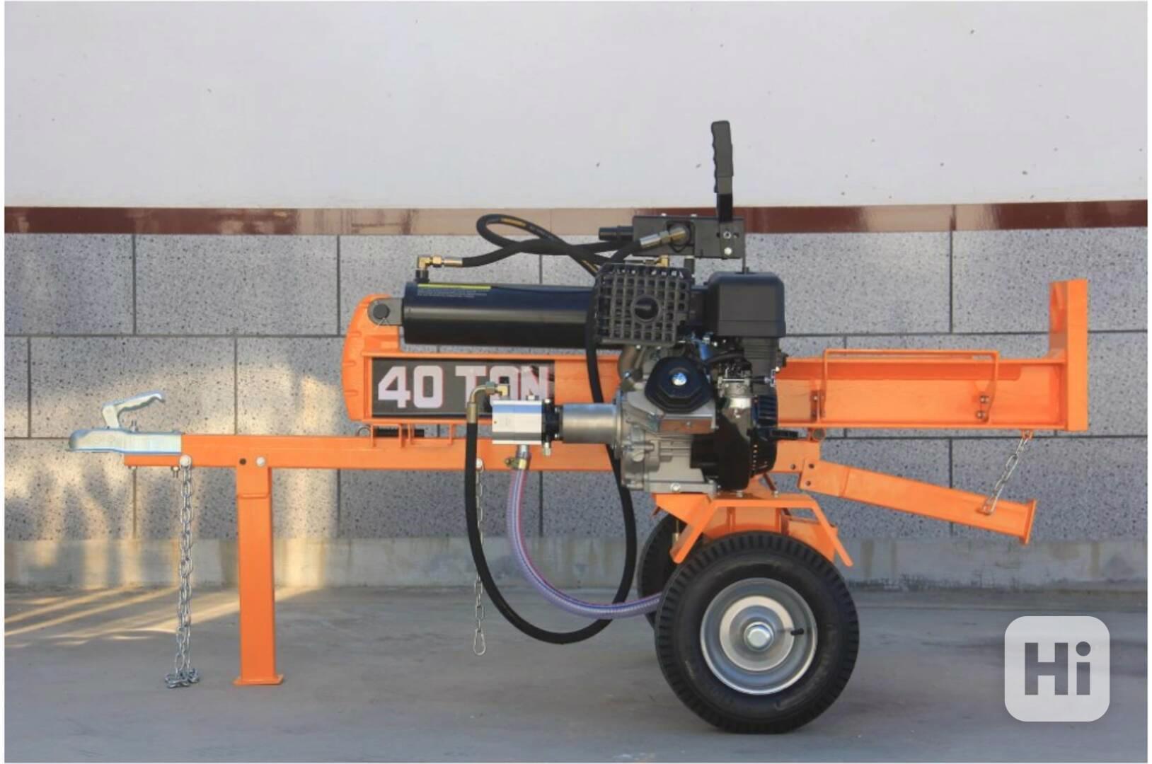 Štípač dříví Digger LS-40TE - 40tun el. start  - foto 1