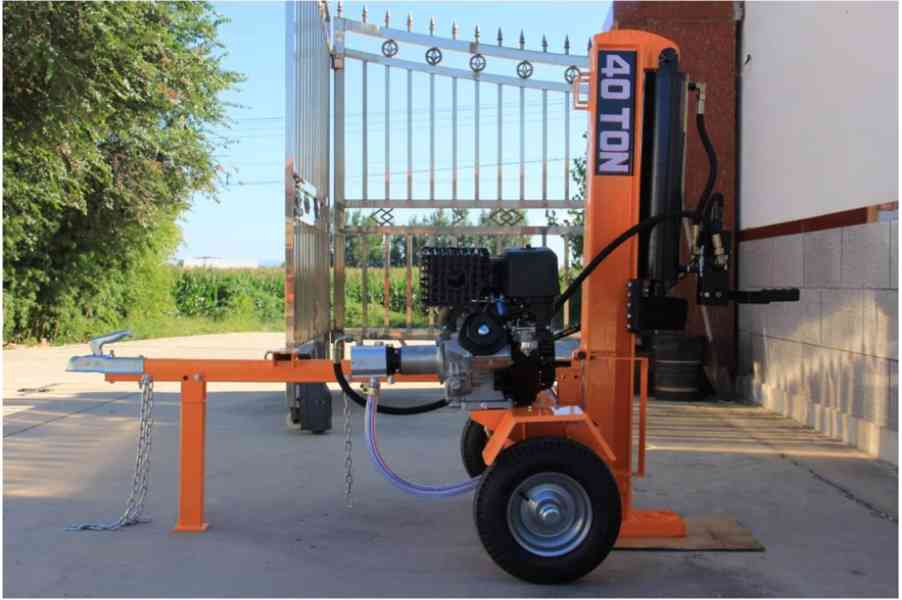 Štípač dříví Digger LS-40TE - 40tun el. start  - foto 8