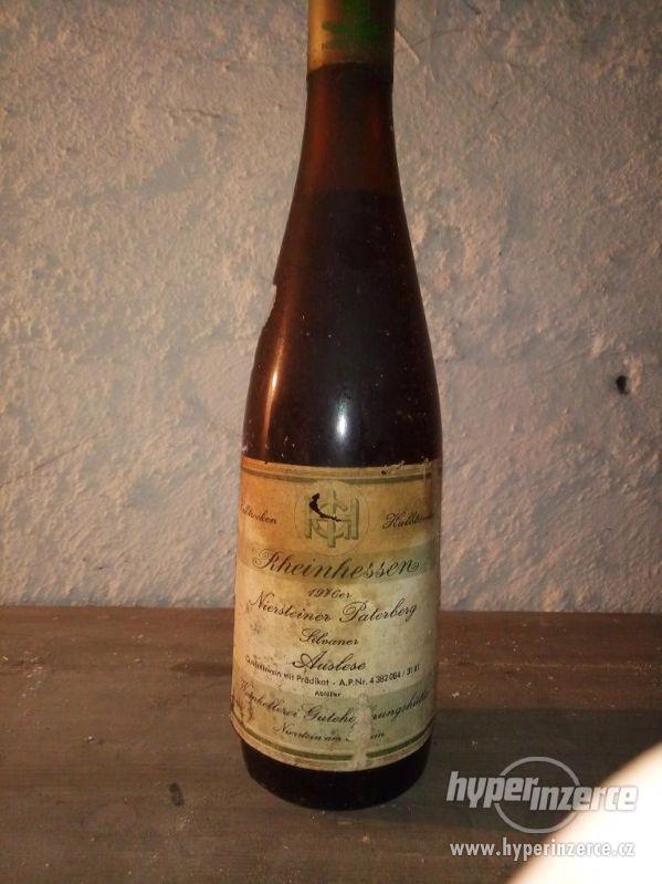 Archivní vína pozůstalost cca 150 lahví - foto 1