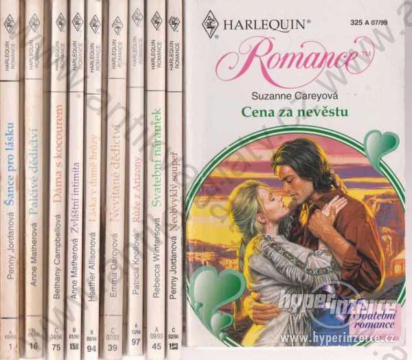 Harlequin, edice Romance, celkem 10 titulů - foto 1
