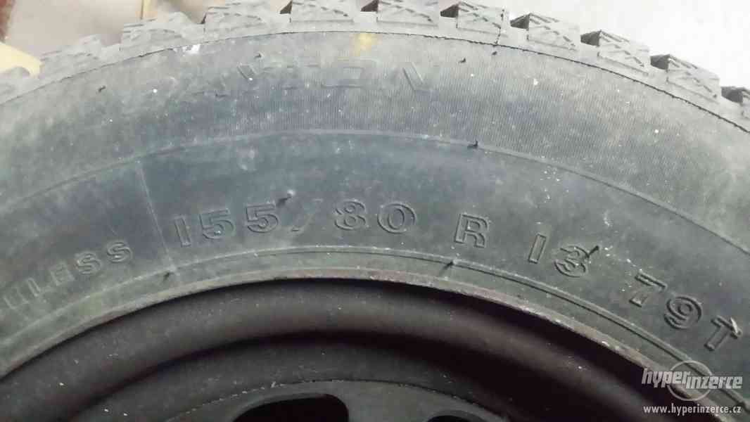 Zimní pneu 155/80 R13 - foto 5