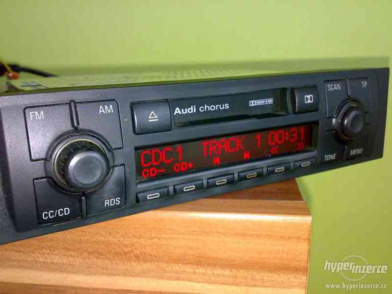 Audi A3 8L0 rádio + CD Měnič na 6CD