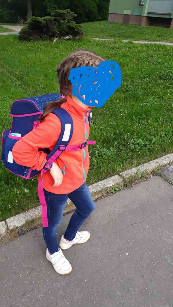 aktovka zn. Herlitz "Korunka" vč. pouzdra, pytlíku+peněženka - foto 5