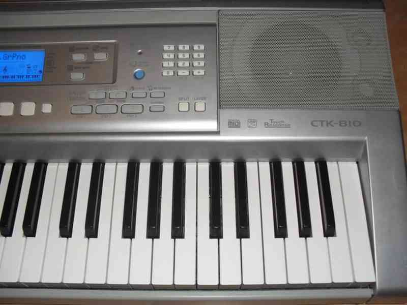 Klávesy Casio CTK 810 - foto 4