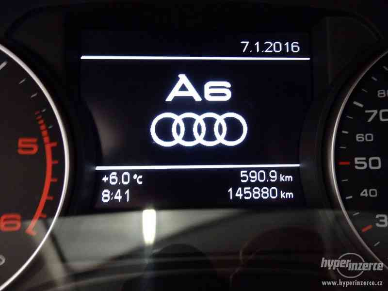 Audi A6 3.0 TDI QUATTRO 180 kW XENONY NAVI 2012-DPH - foto 20