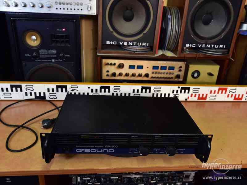 Výkonový zosilňovač Q Sound QSA 600 Stereo Zesilovač - foto 2