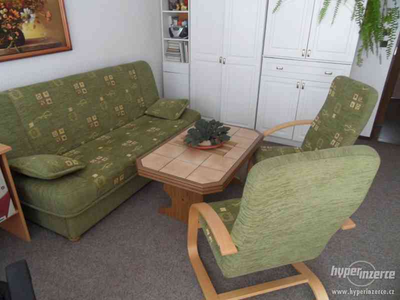 Sedaci souprava zelena - foto 2