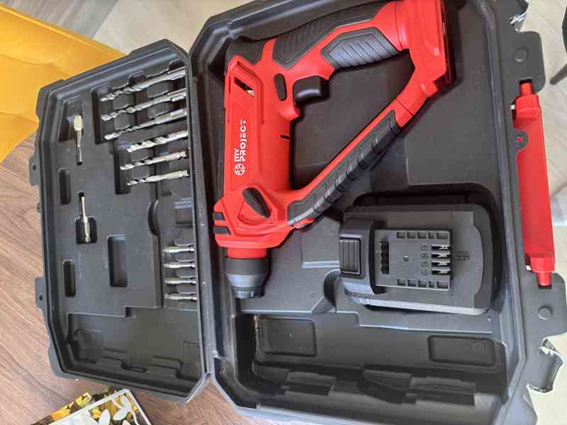 Aku vrtací kladivo 20V MyProject HD-06 + baterie 2.0 Ah - foto 4