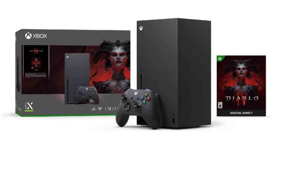 Xbox Series X 1TB + Diablo IV, záruka, faktura, odpočet DPH