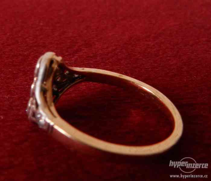 Art Deco šperky-prsteňe Originál - foto 3
