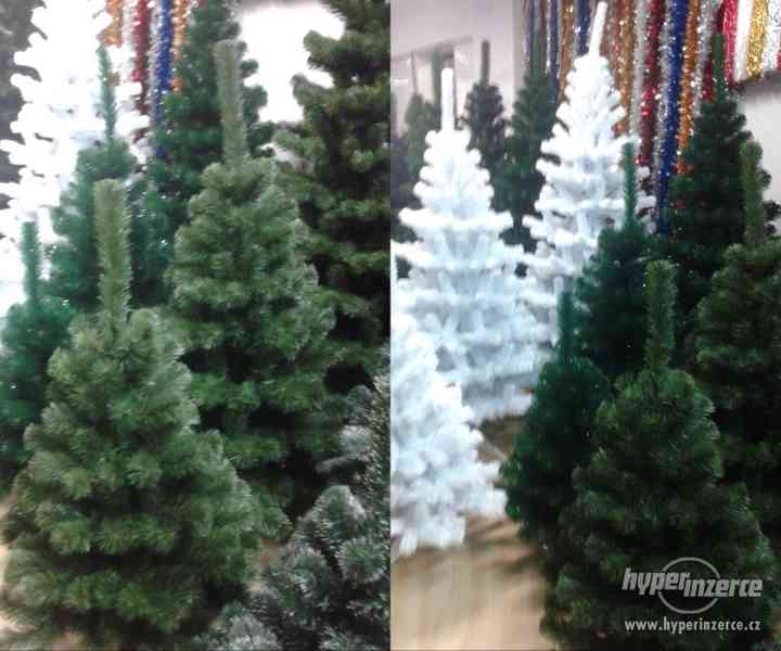 Uměle vánoční stromky 180 cm- akce!!! - foto 11