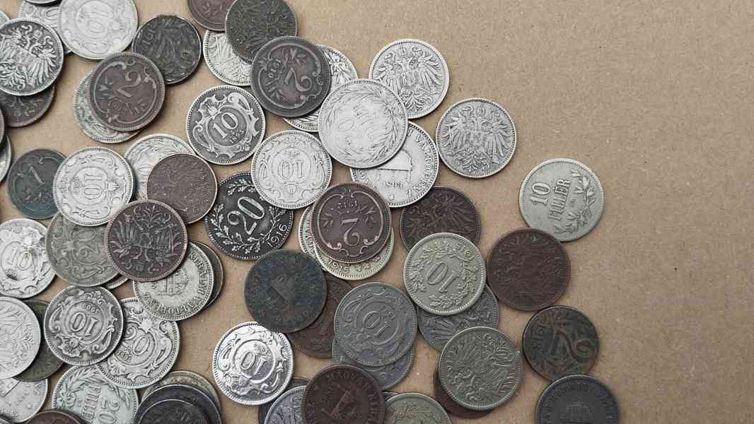 Staré mince, fillery viz foto, rakousko uhersko. Konvolut  - foto 4