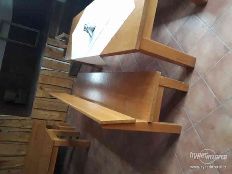 Dřevěné lavice - foto 3