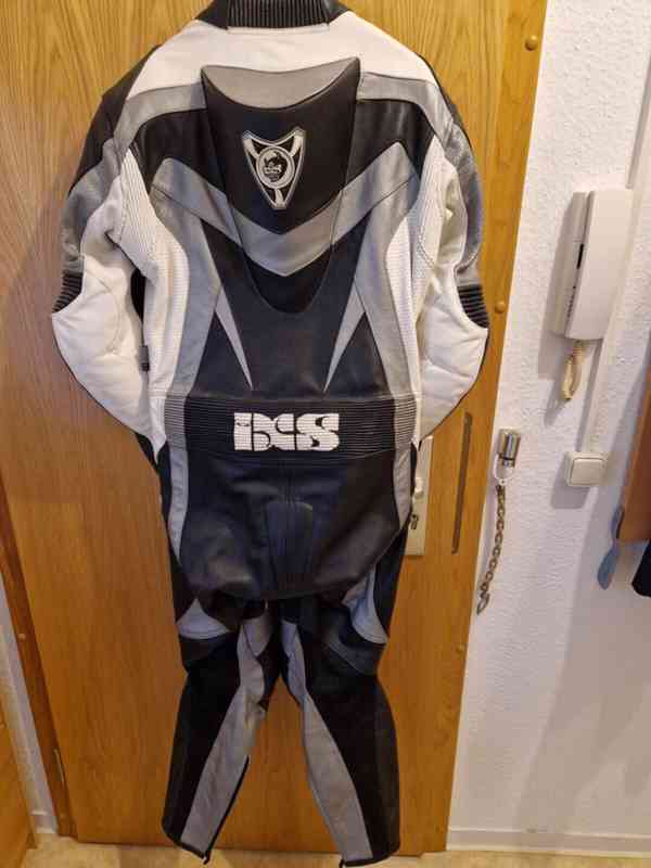 Kožená 1 - dílná moto kombinéza iXS - foto 2