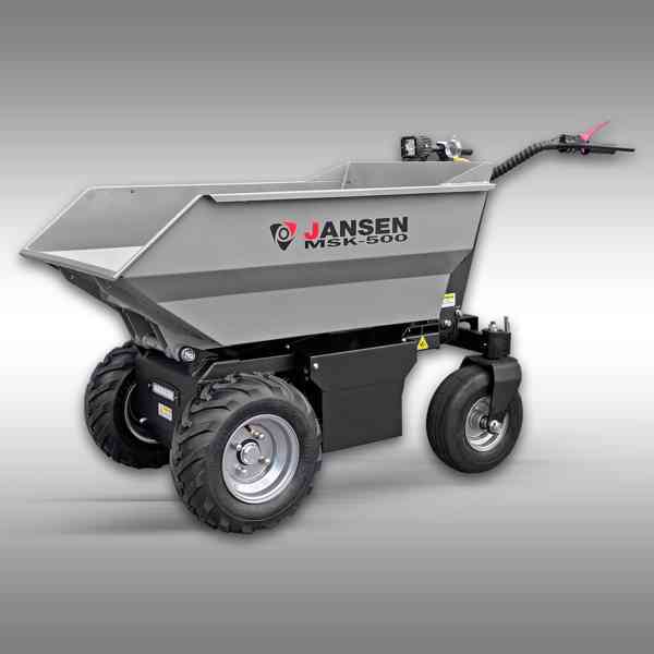 Jansen MSK-500 Elektrický dumper, 1000 W elektromotor - foto 2