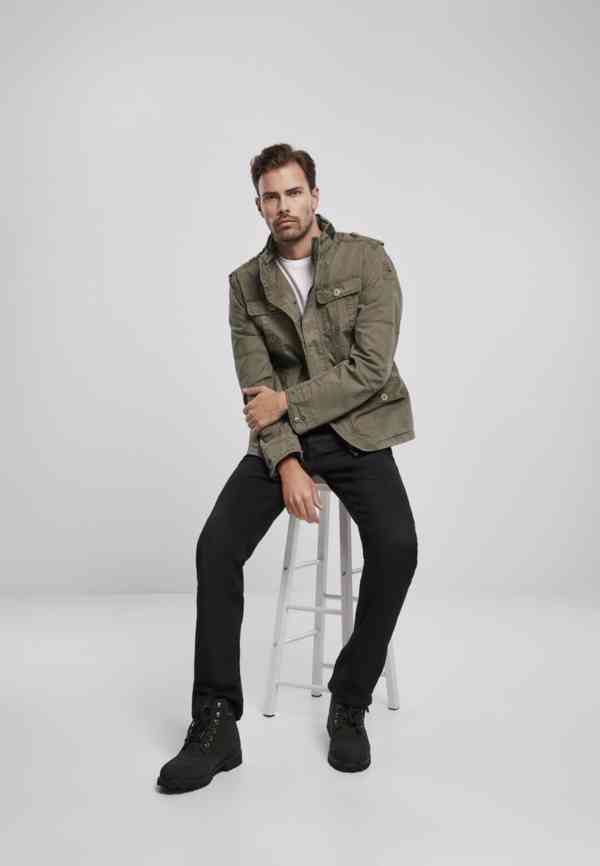 Bunda Brandit Britannia - olivová - foto 4