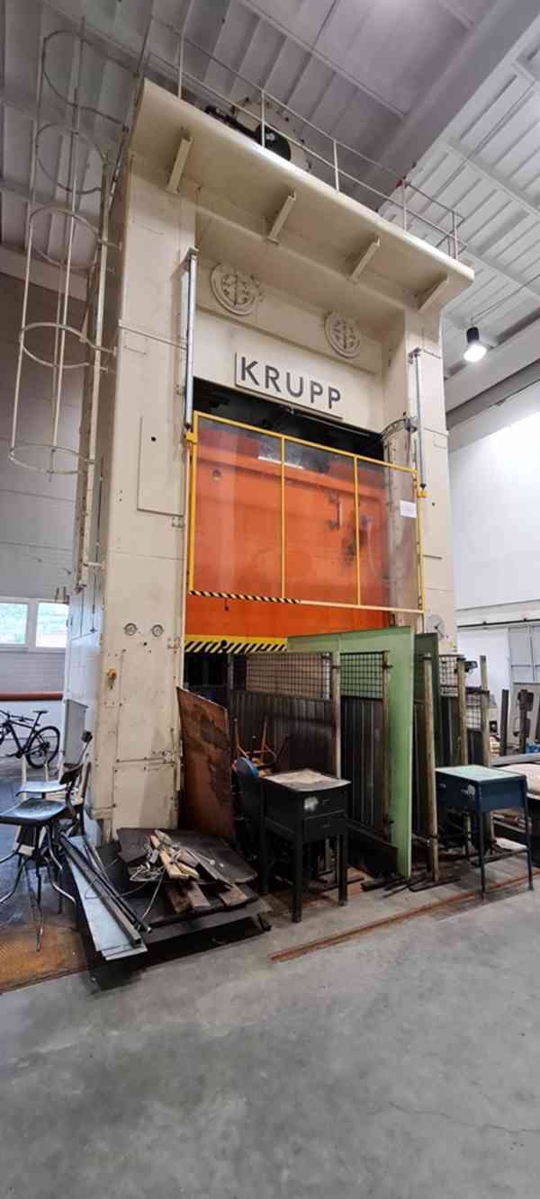 Použitý klikový lis KRUPP PDqV 4 - 500, r. v. 1972 - foto 9