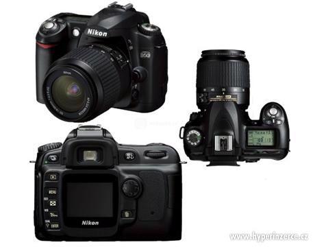 Nikon D50 + 18-55 + 55-200 + filtry - TOP STAV - foto 1