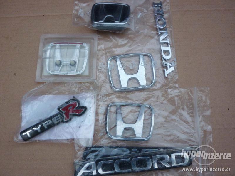 Honda znaky, typy, emblemy, lišty - foto 2