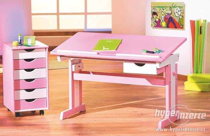 Rostoucí dětský psací stůl - NOVÝ - doprava zdarma - foto 2