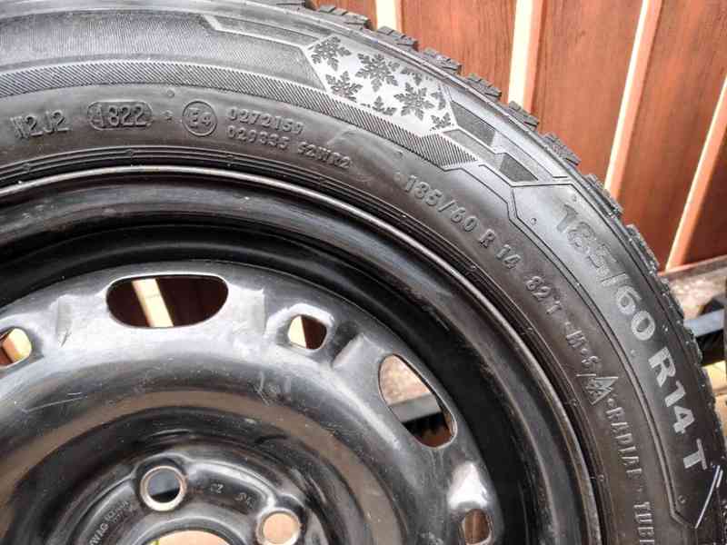 Zimní pneu s disky 185/60 R14  - foto 2