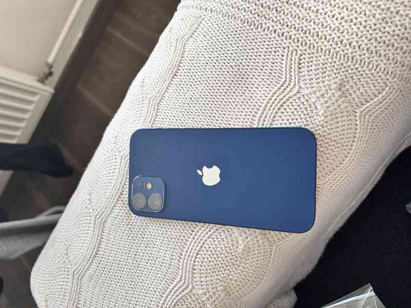 iPhone 12 64GB Blue + příslušenství+záruka 12 měsíců - foto 2