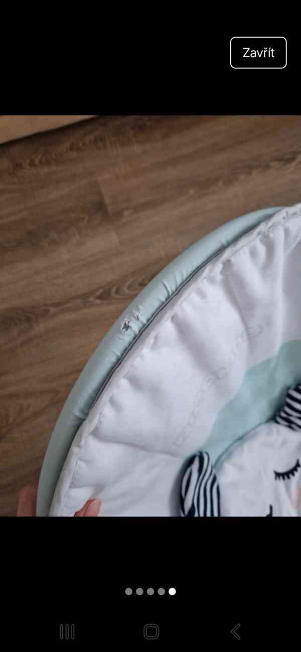 Vibrující lehátko pro miminko - foto 5