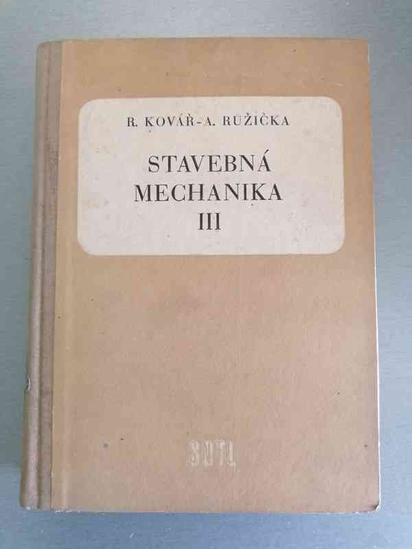 Kniha Stavební mechanika III Kovář Růžička - foto 1