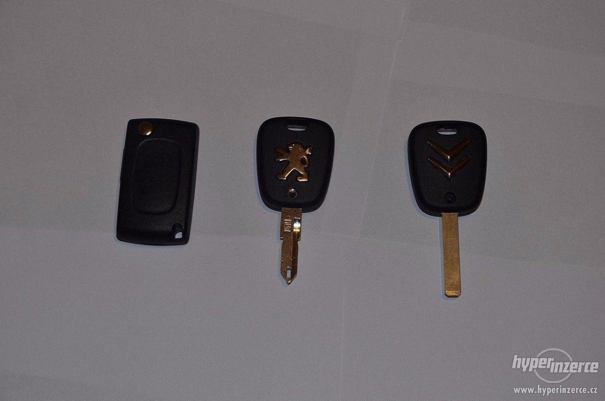 Prodám obal klíče Peugeot, Citroen - foto 1