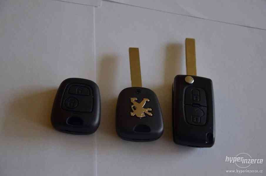 Prodám obal klíče Peugeot, Citroen - foto 3