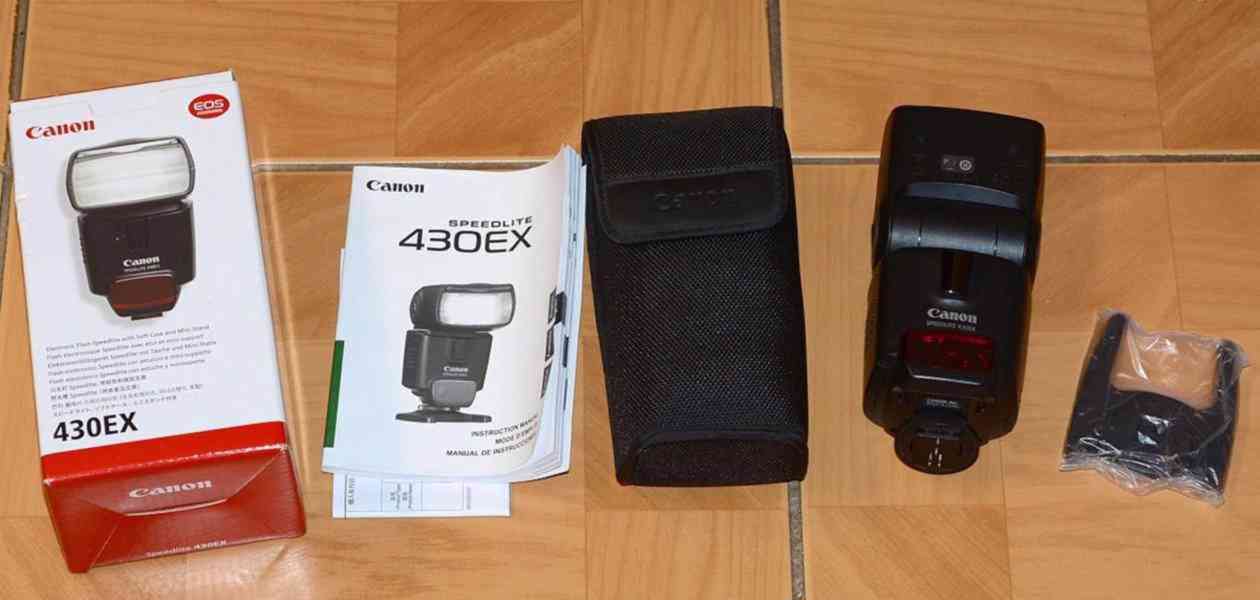 Blesk Canon Speedlite 430 EX **E-TTL II*GN:43* - foto 1