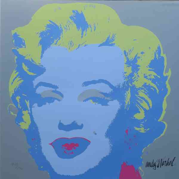Andy WARHOL litografie Marilyn Monroe sign. 1292/2400 - foto 1